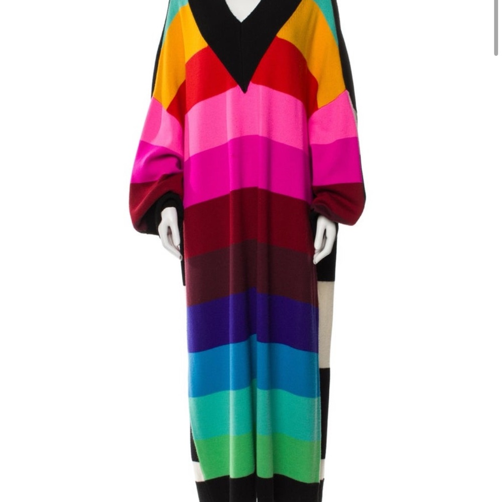 Searching for this sweater dress- Christopher John Rogers Multicolor
